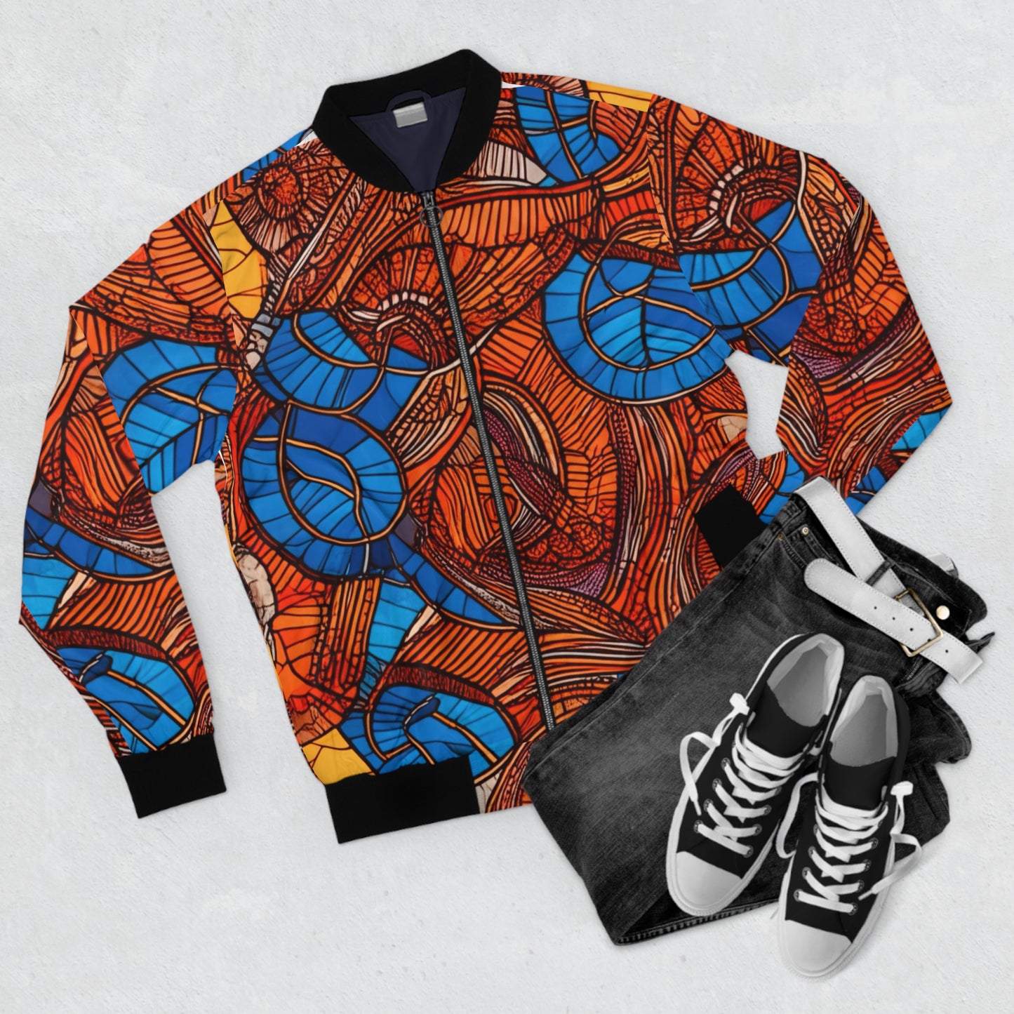 Ankara Bomber Jacket