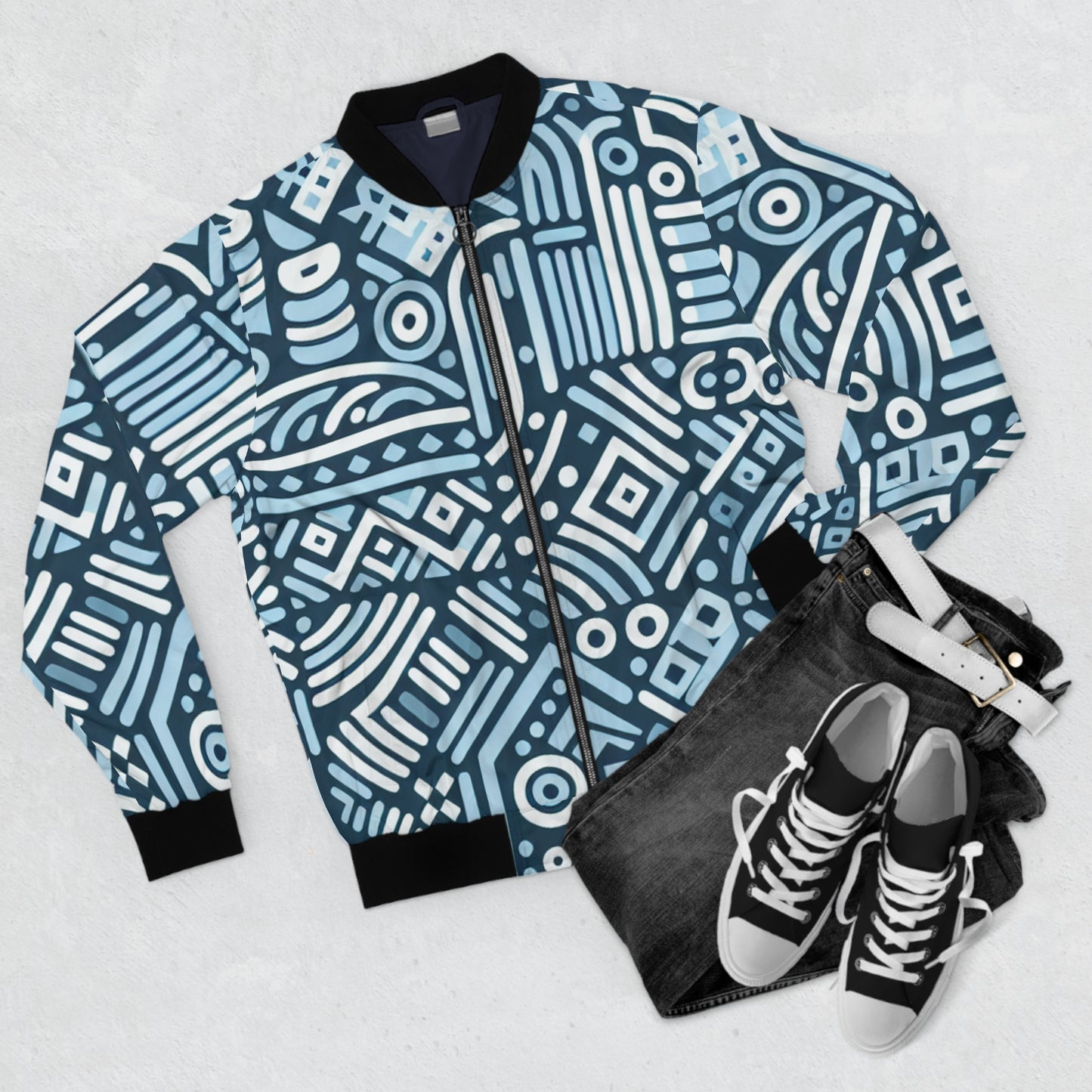 Ankara Bomber Jacket