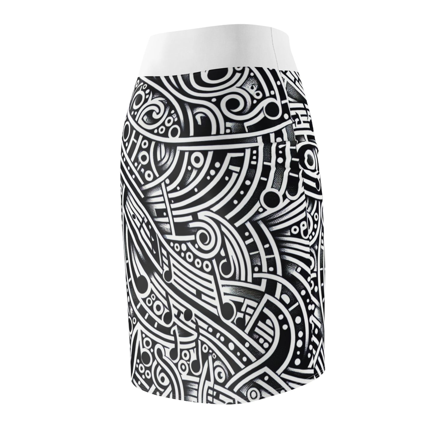Stylish ankara pencil skirt