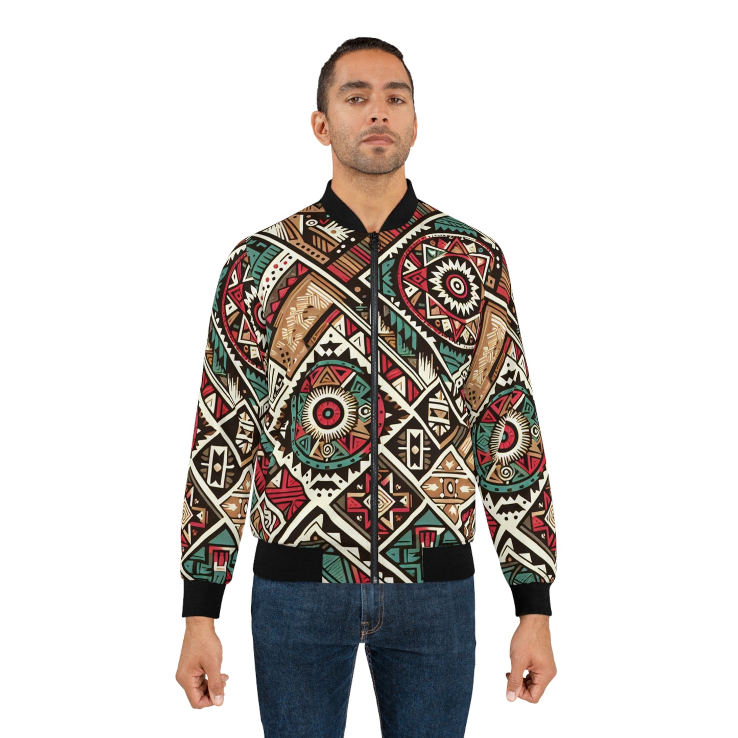 Ankara Bomber Jacket