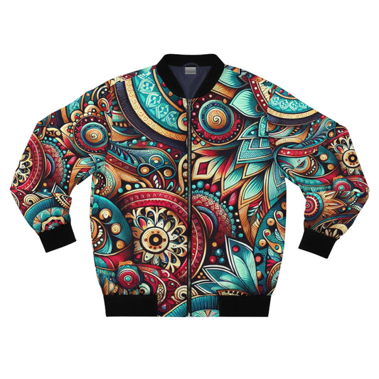 Ankara Bomber Jacket