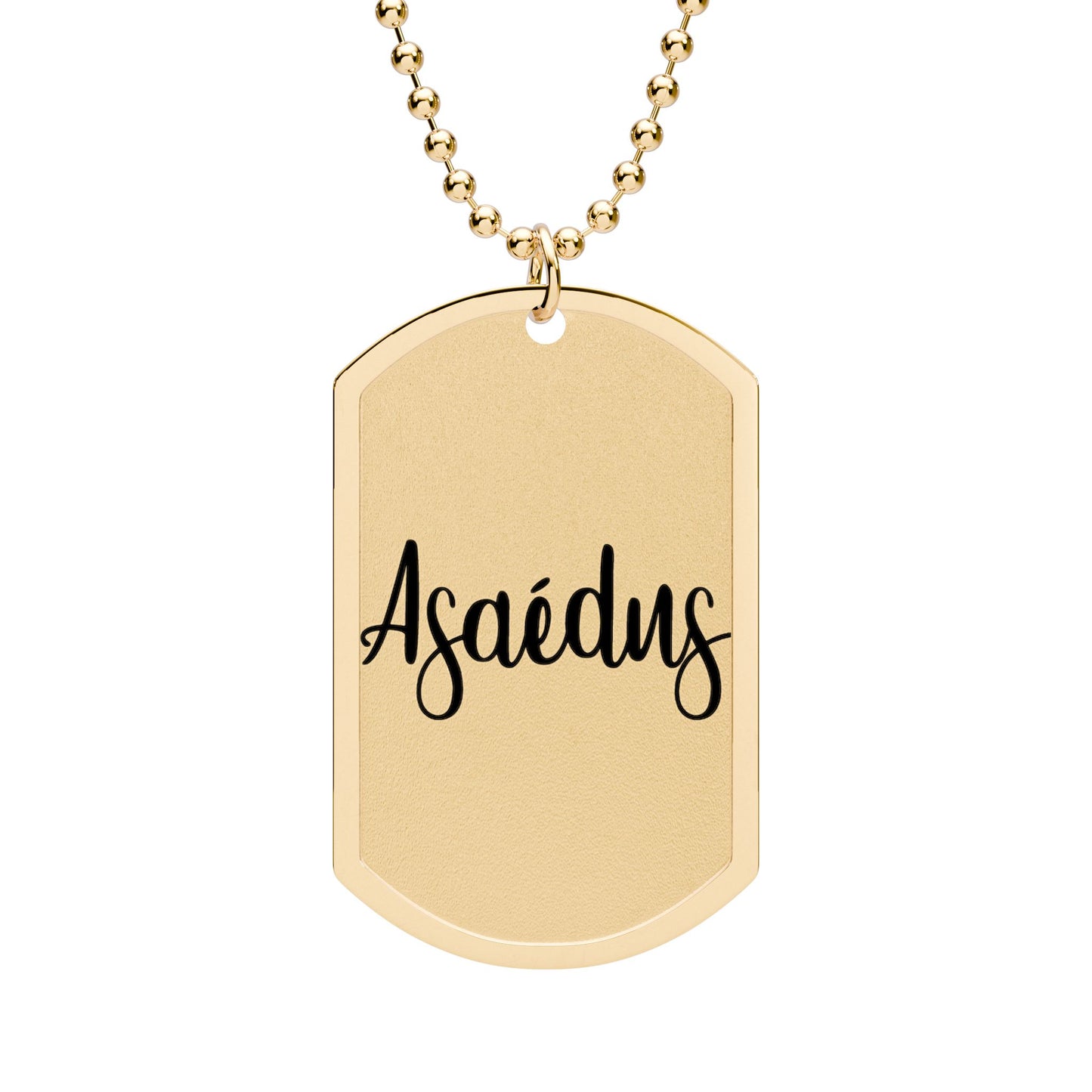 Dog Tag with Chain