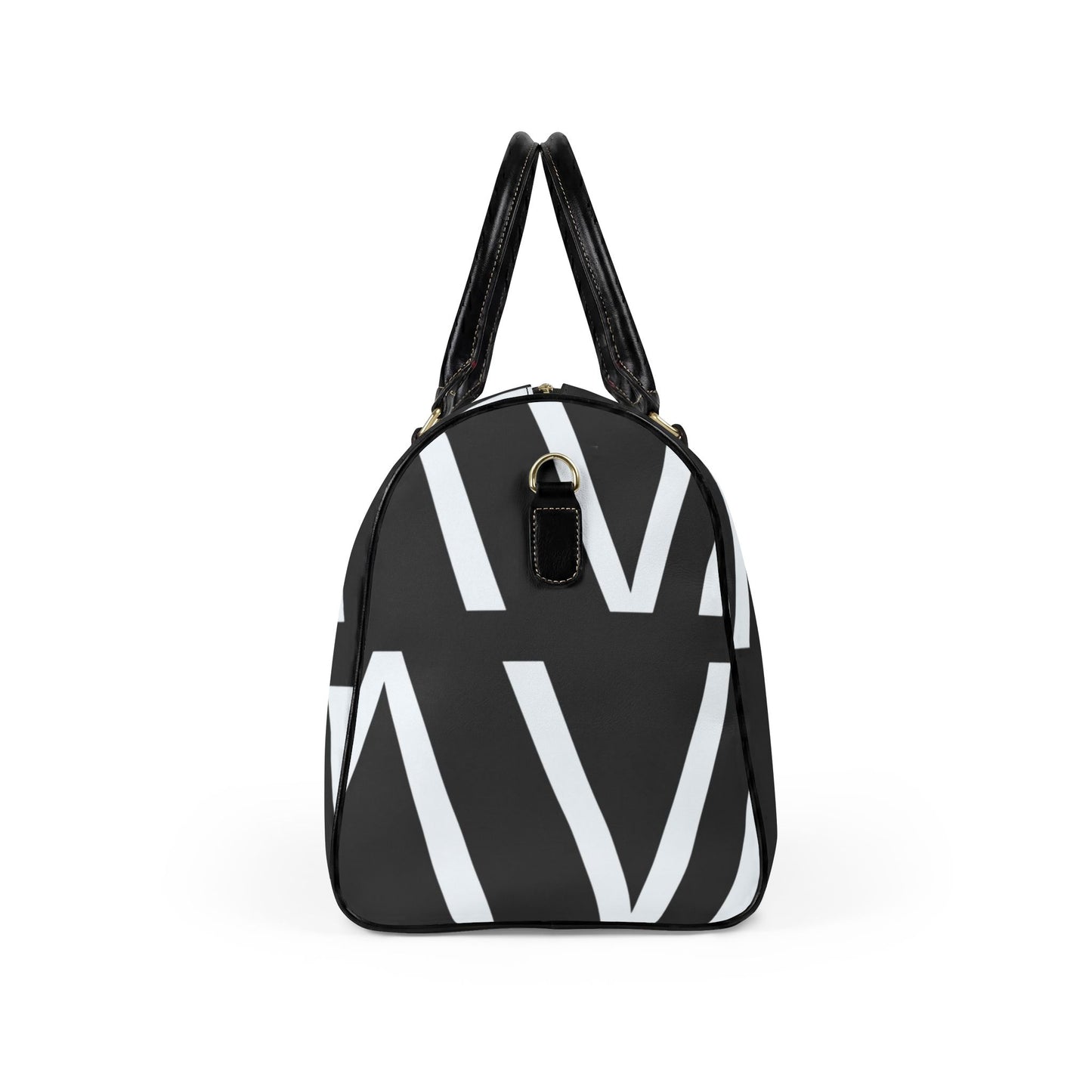 Leather Ankara Travel Bag