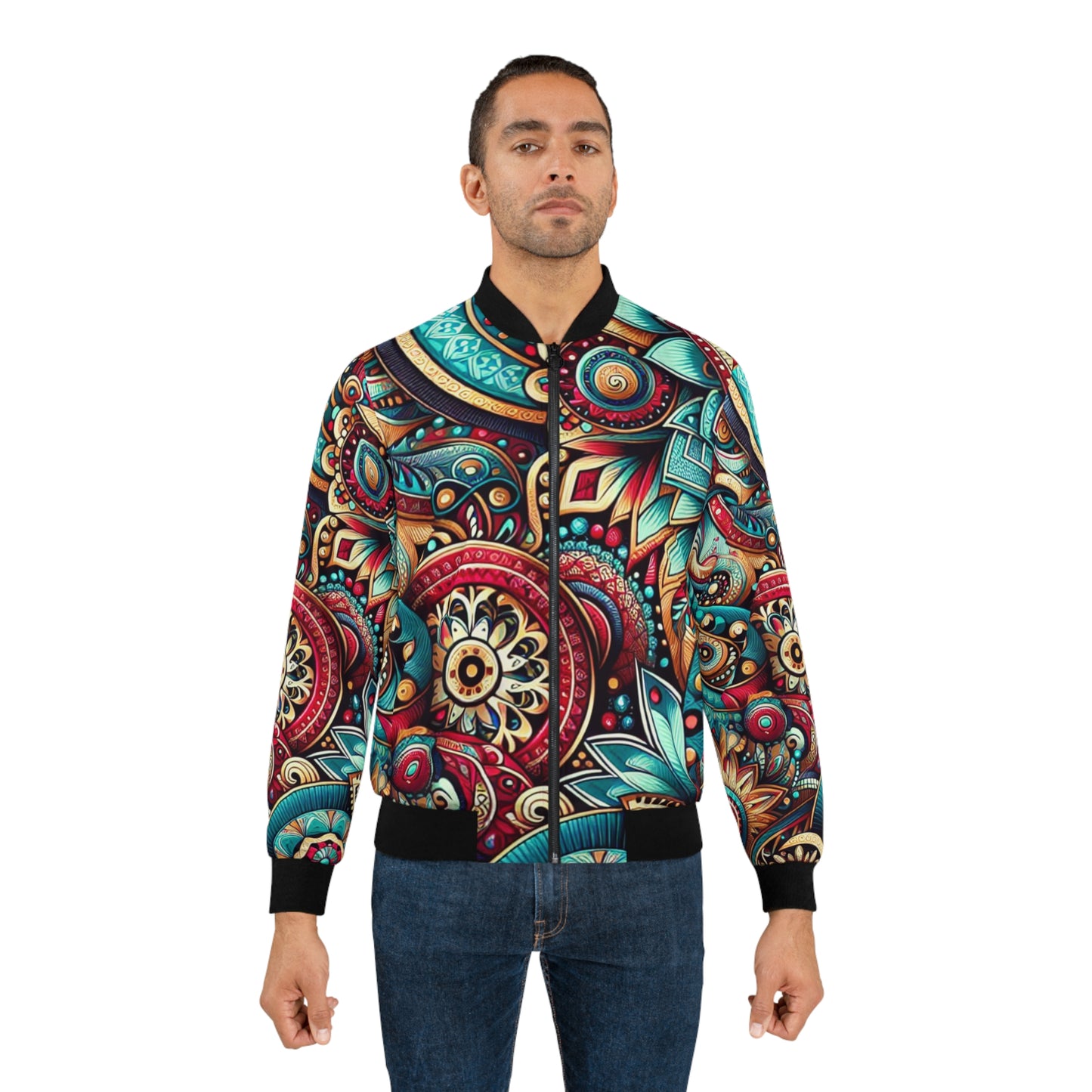 Ankara Bomber Jacket