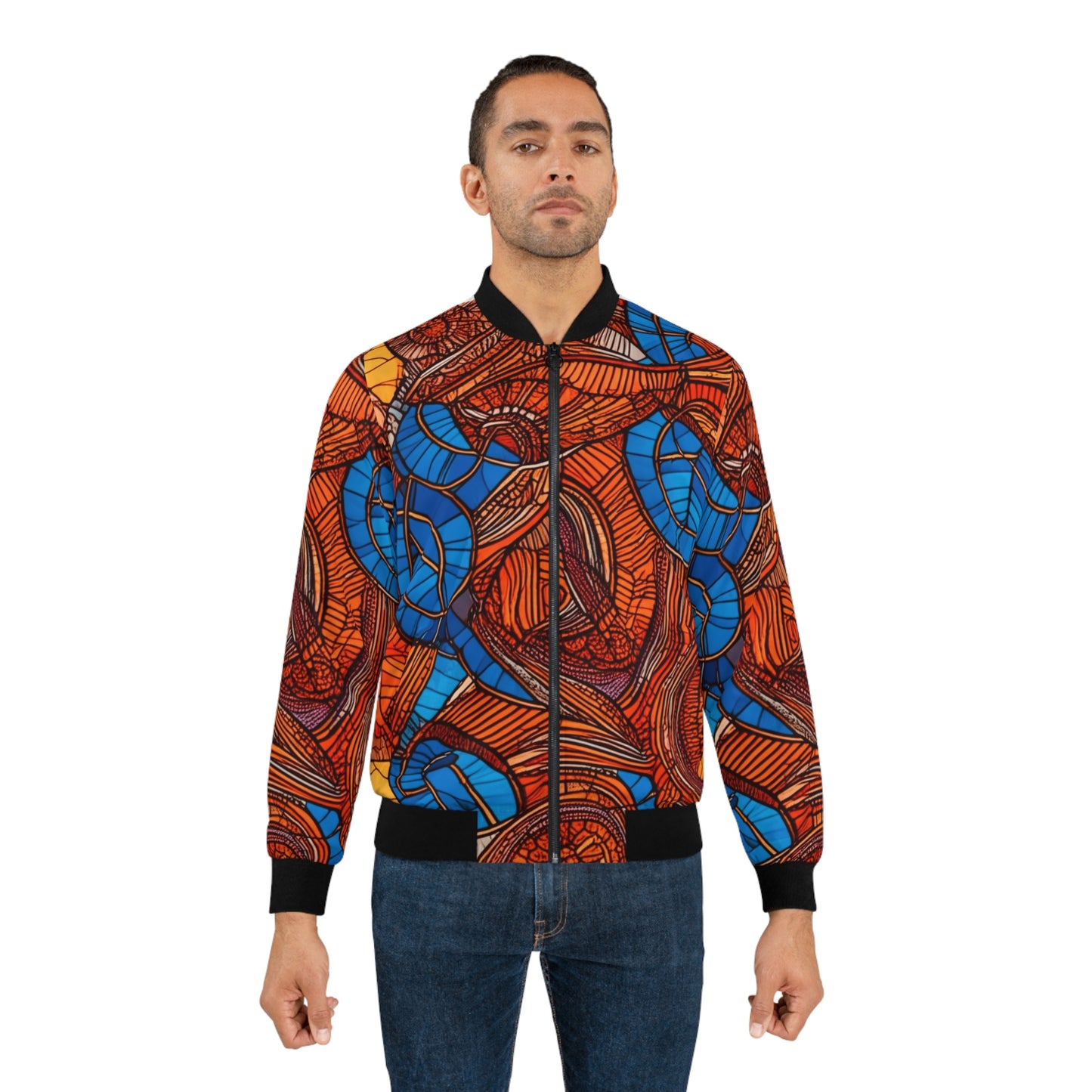 Ankara Bomber Jacket