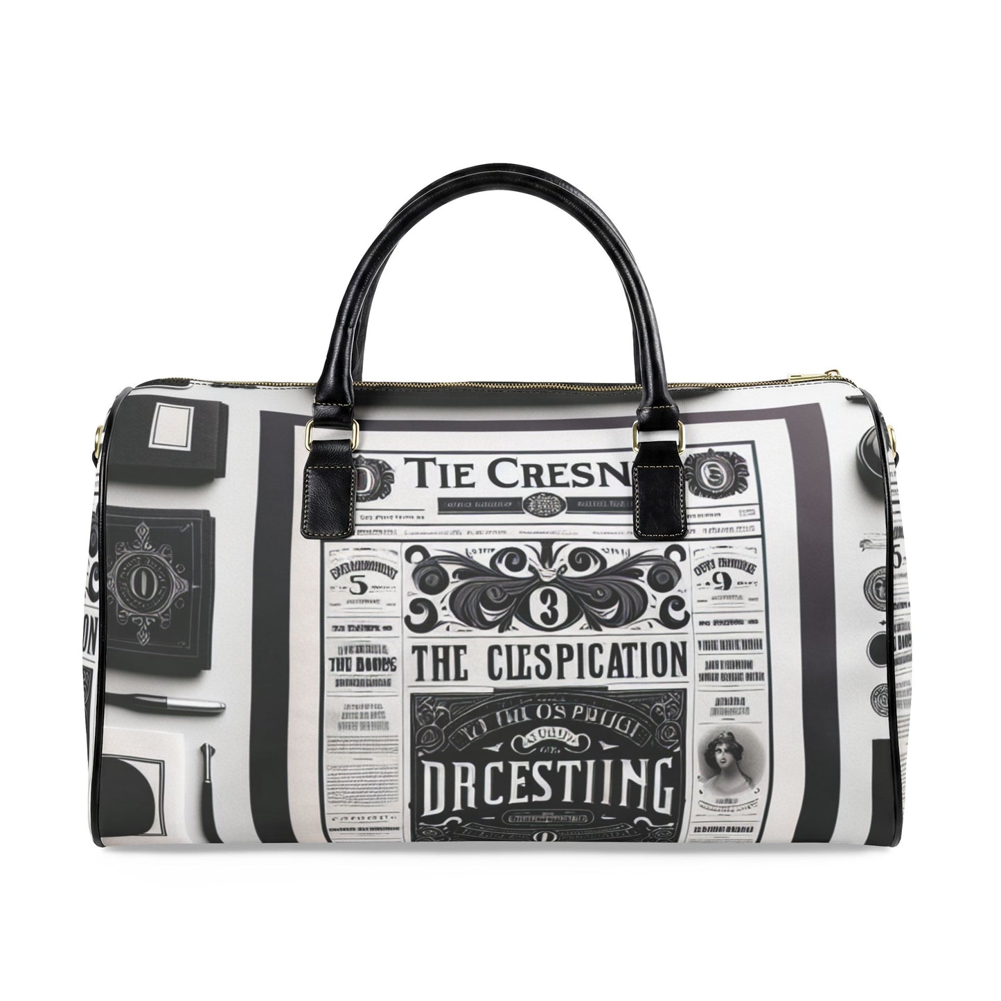 Newspaper Travel Bag