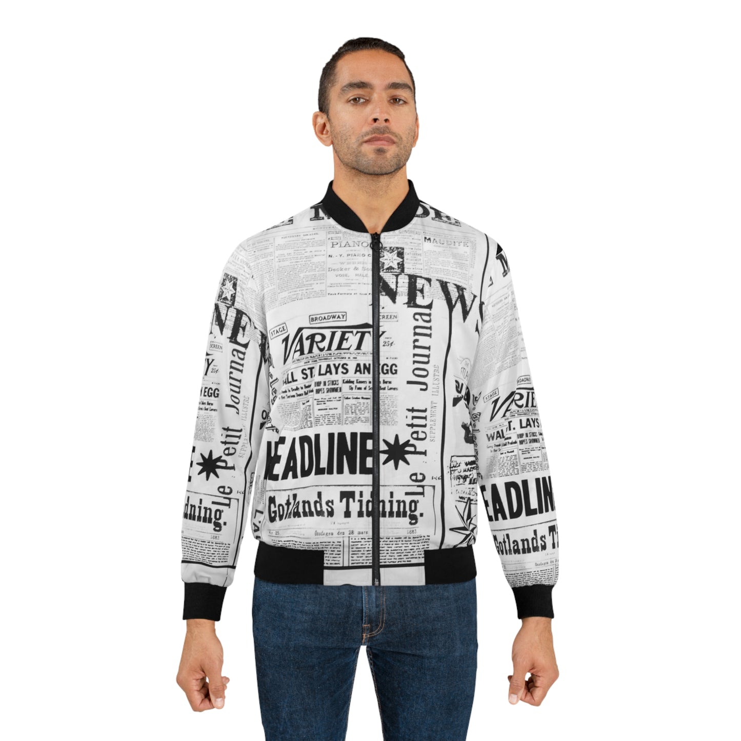 Artsy Bomber Jacket