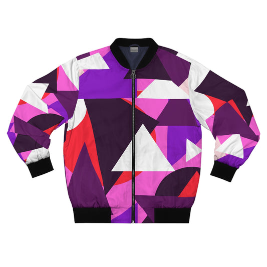 Retro vibes bomber jacket