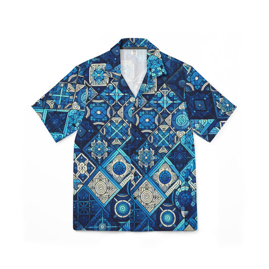 T-Shirt for Creative Minds - Men's Hawaiian Camp Shirt Design