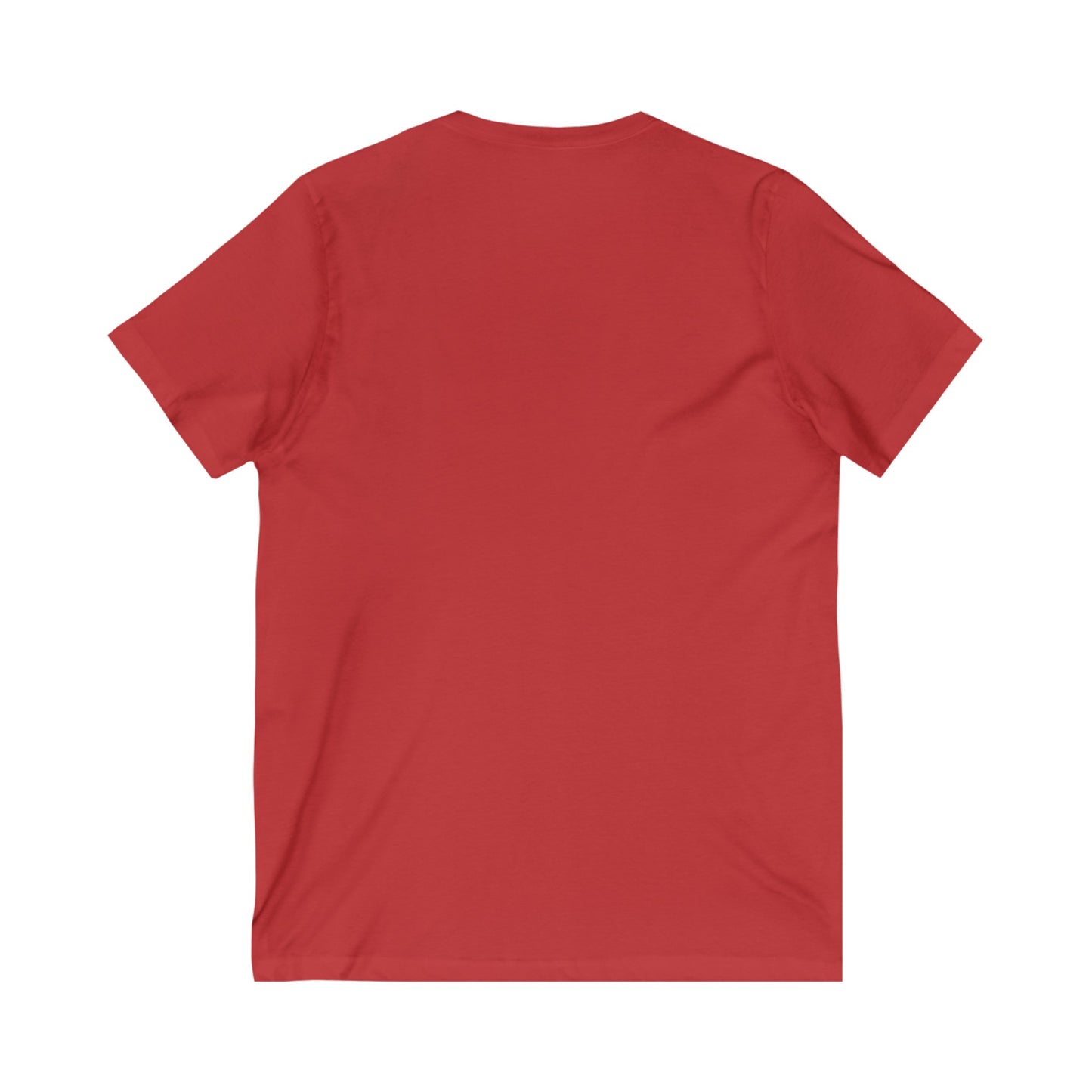 simple plain v-neck tee