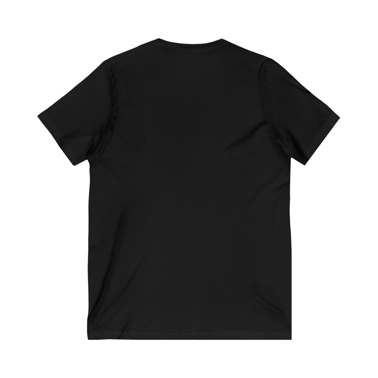 simple plain v-neck tee