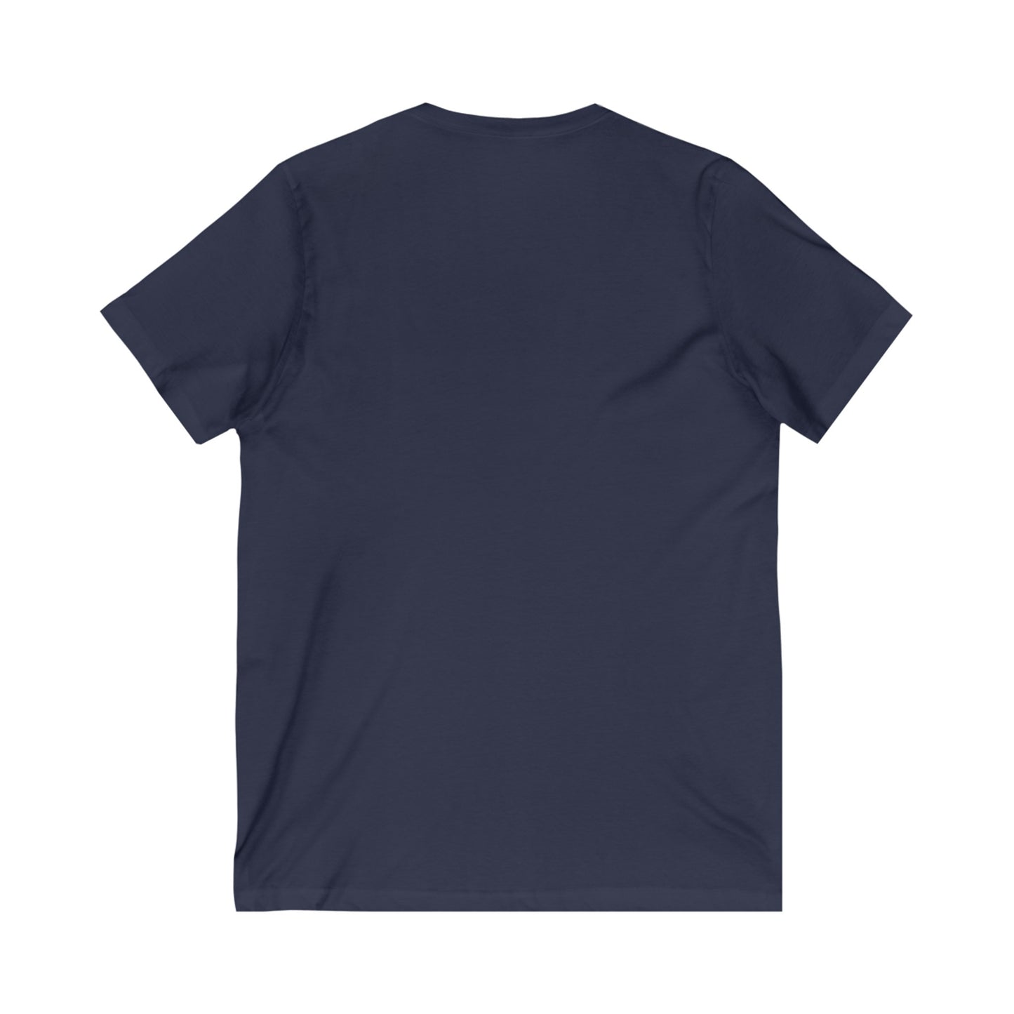 simple plain v-neck tee