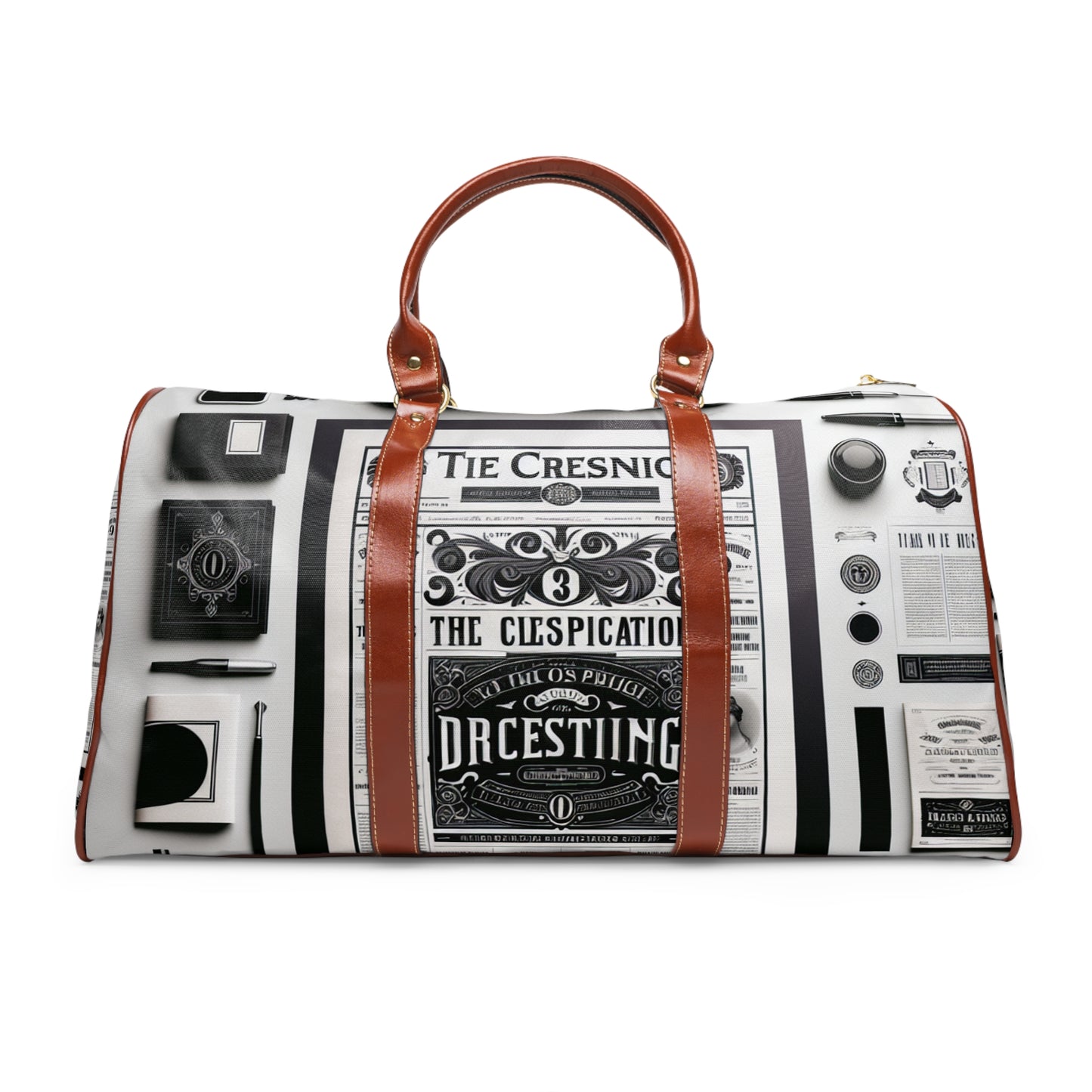 Newspaper Travel Bag