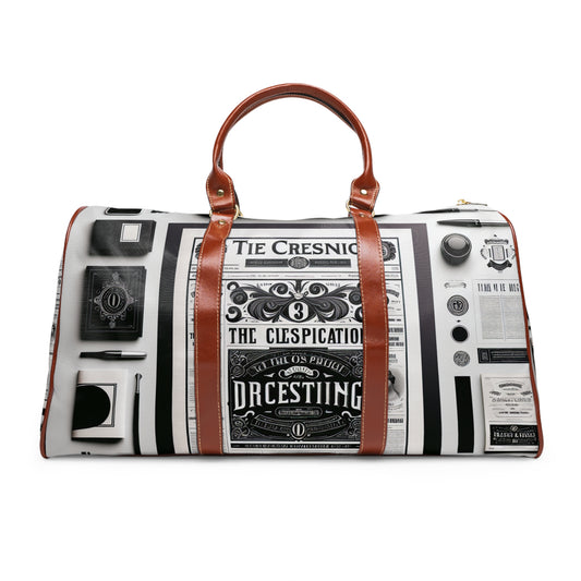 Newspaper Travel Bag