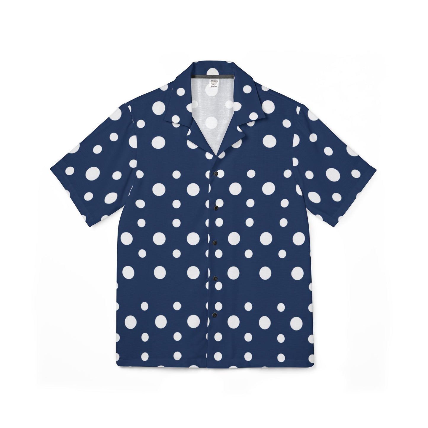 Blue men’s linen shirt