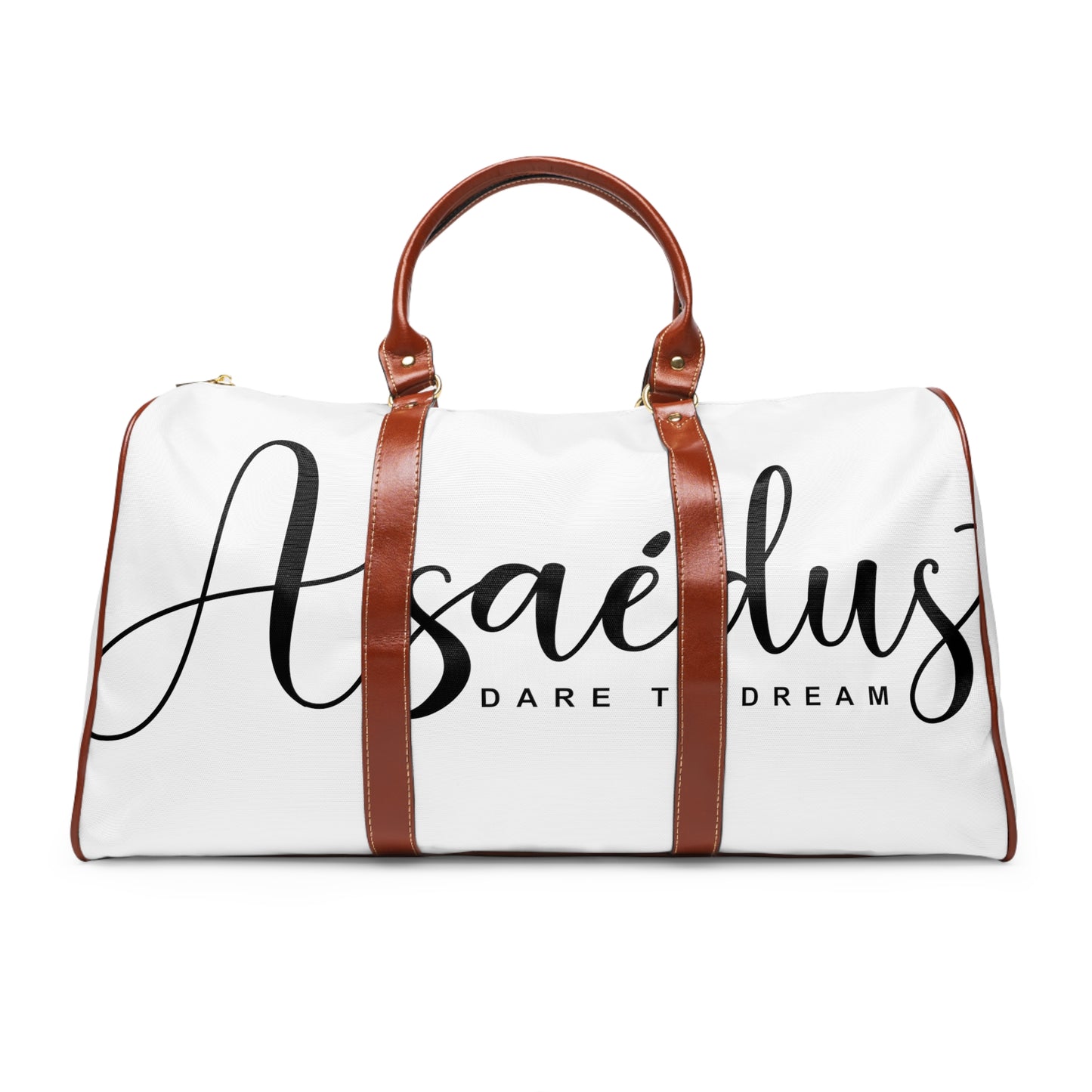 White rose AsaedusTravel Bag