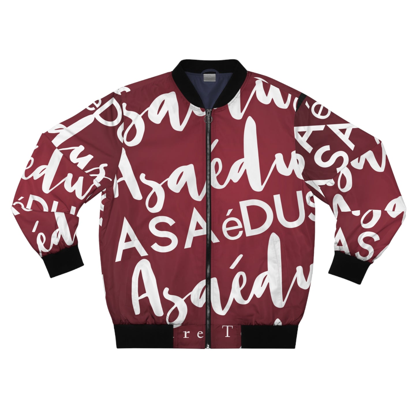 Artsy bomber jacket