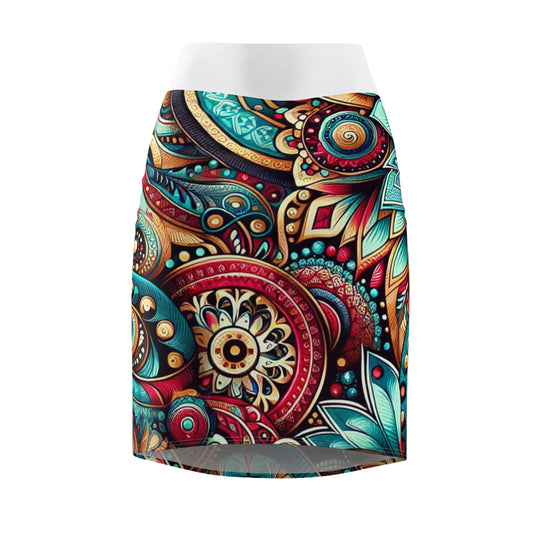 Stylish ankara pencil skirt