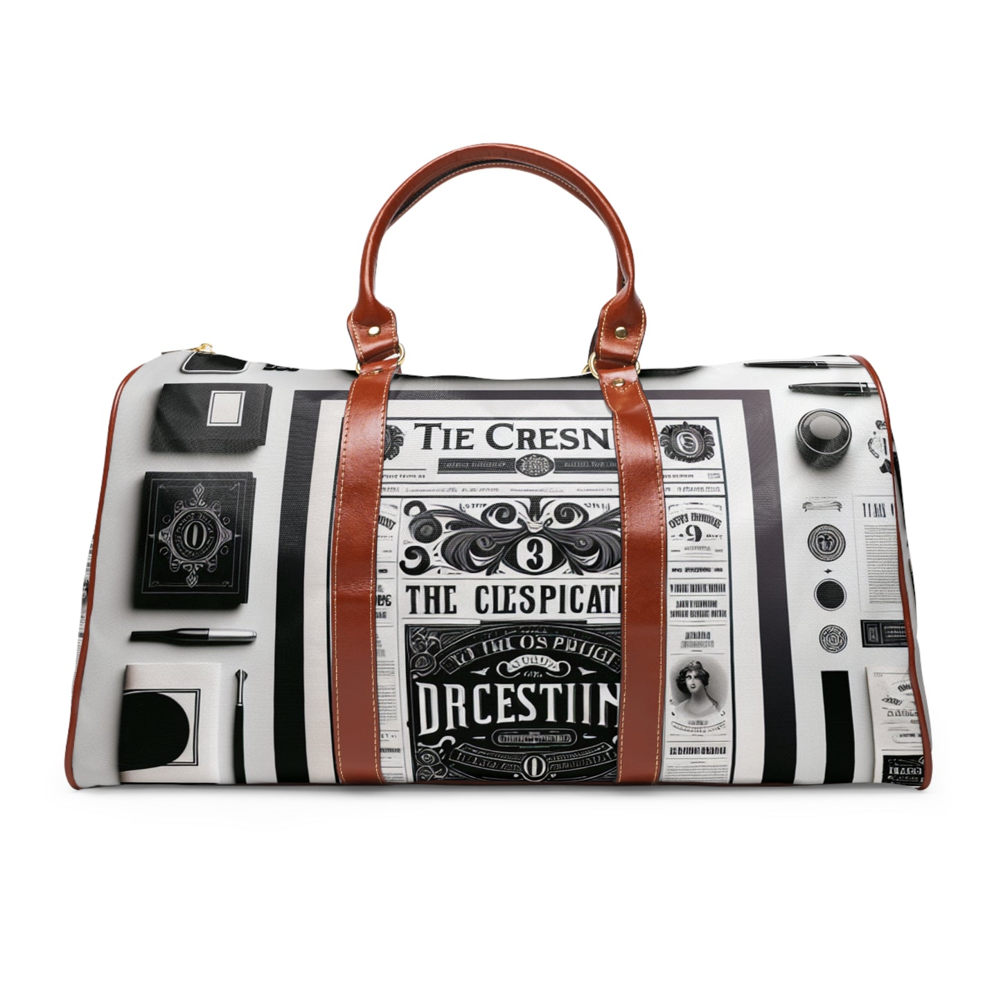 Newspaper Travel Bag