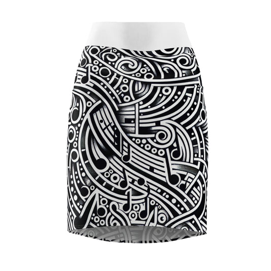 Stylish ankara pencil skirt