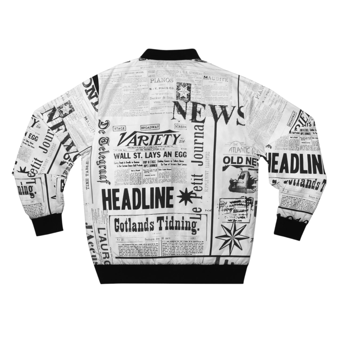 Artsy Bomber Jacket