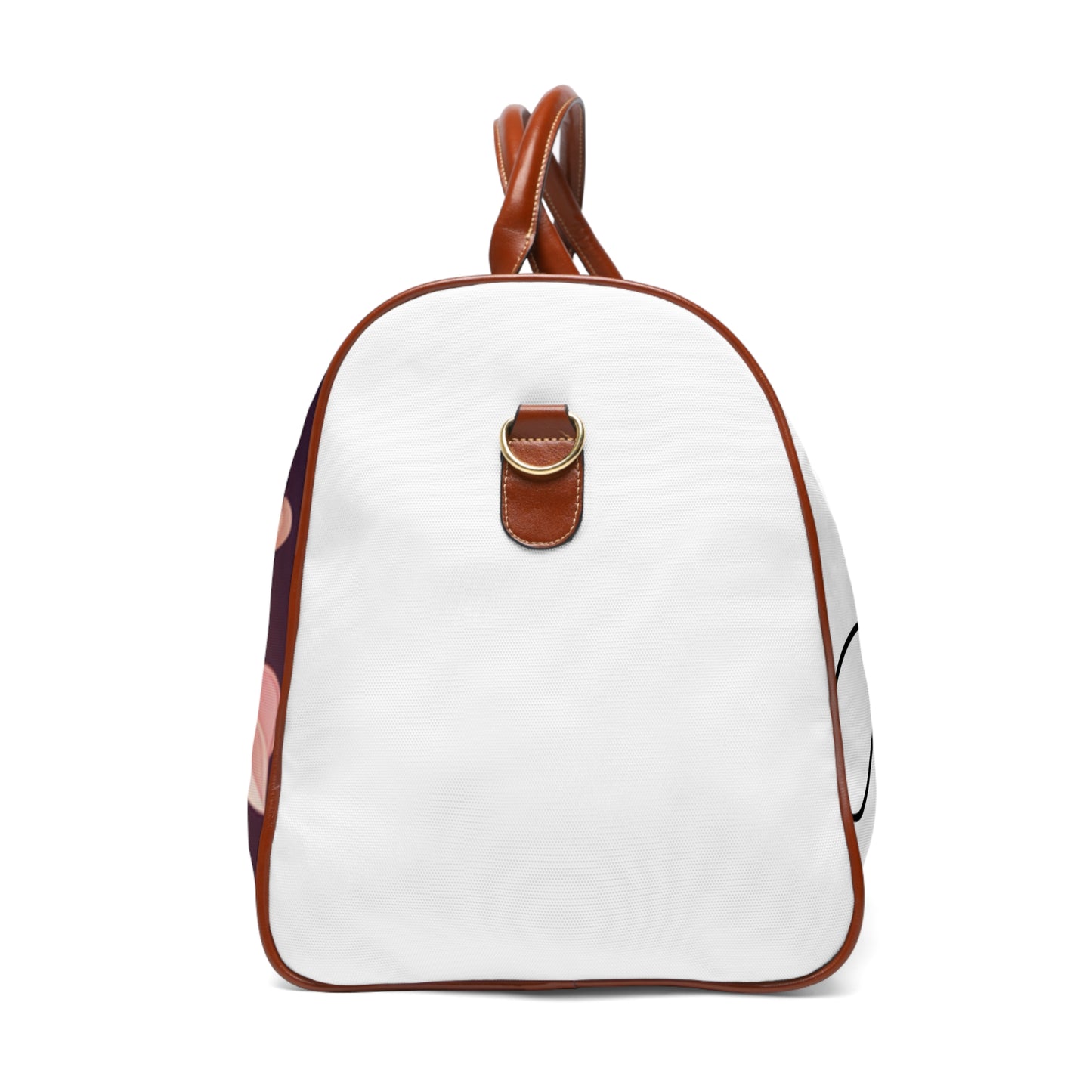 White rose AsaedusTravel Bag