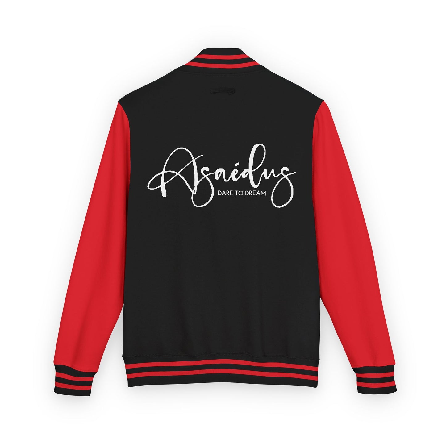 Letterman Jacket — "Asailous" Script Logo Varsity Jacket