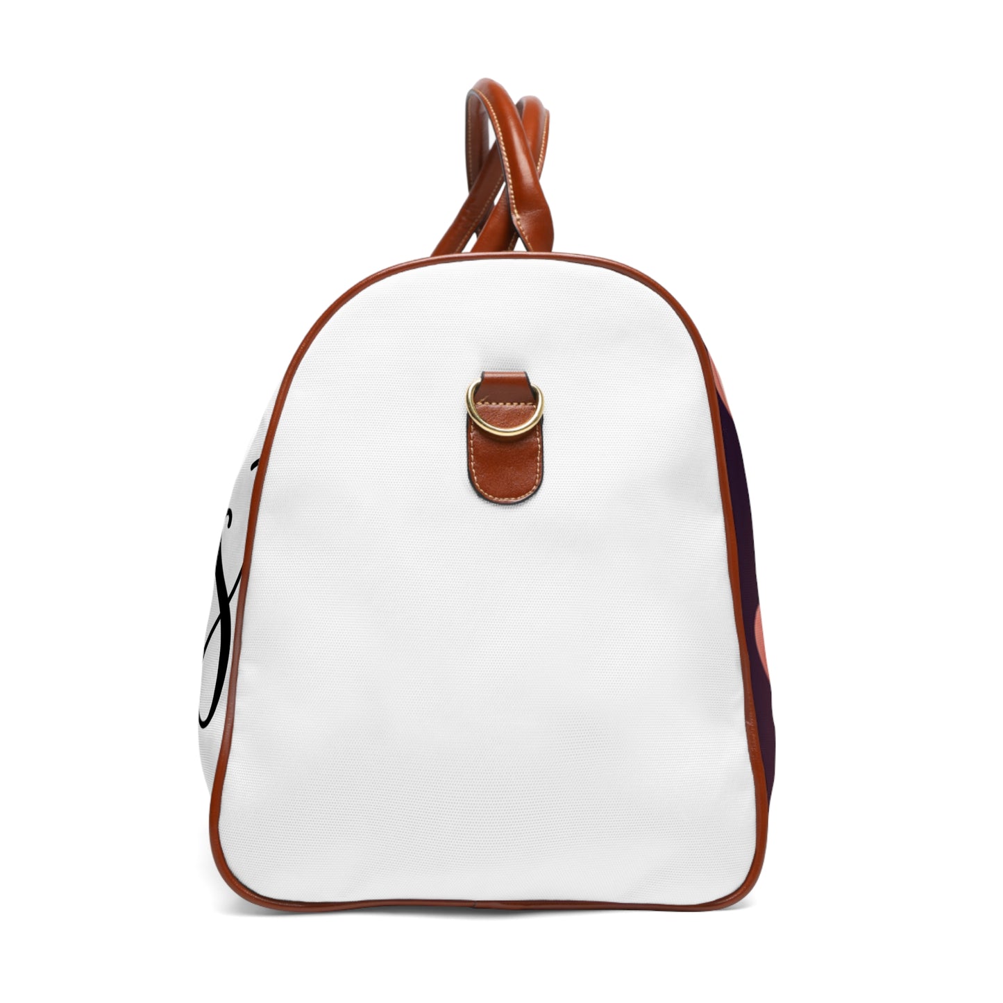 White rose AsaedusTravel Bag