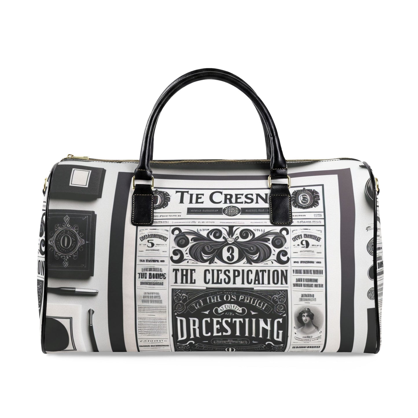 Newspaper Travel Bag