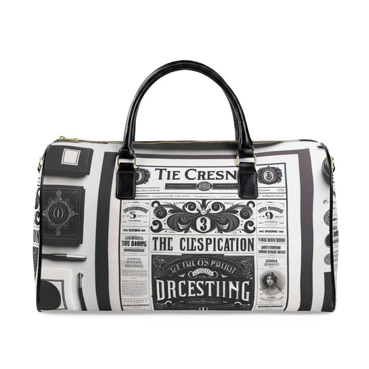 Newspaper Travel Bag