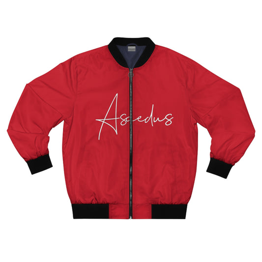 Artsy text  Bomber Jacket