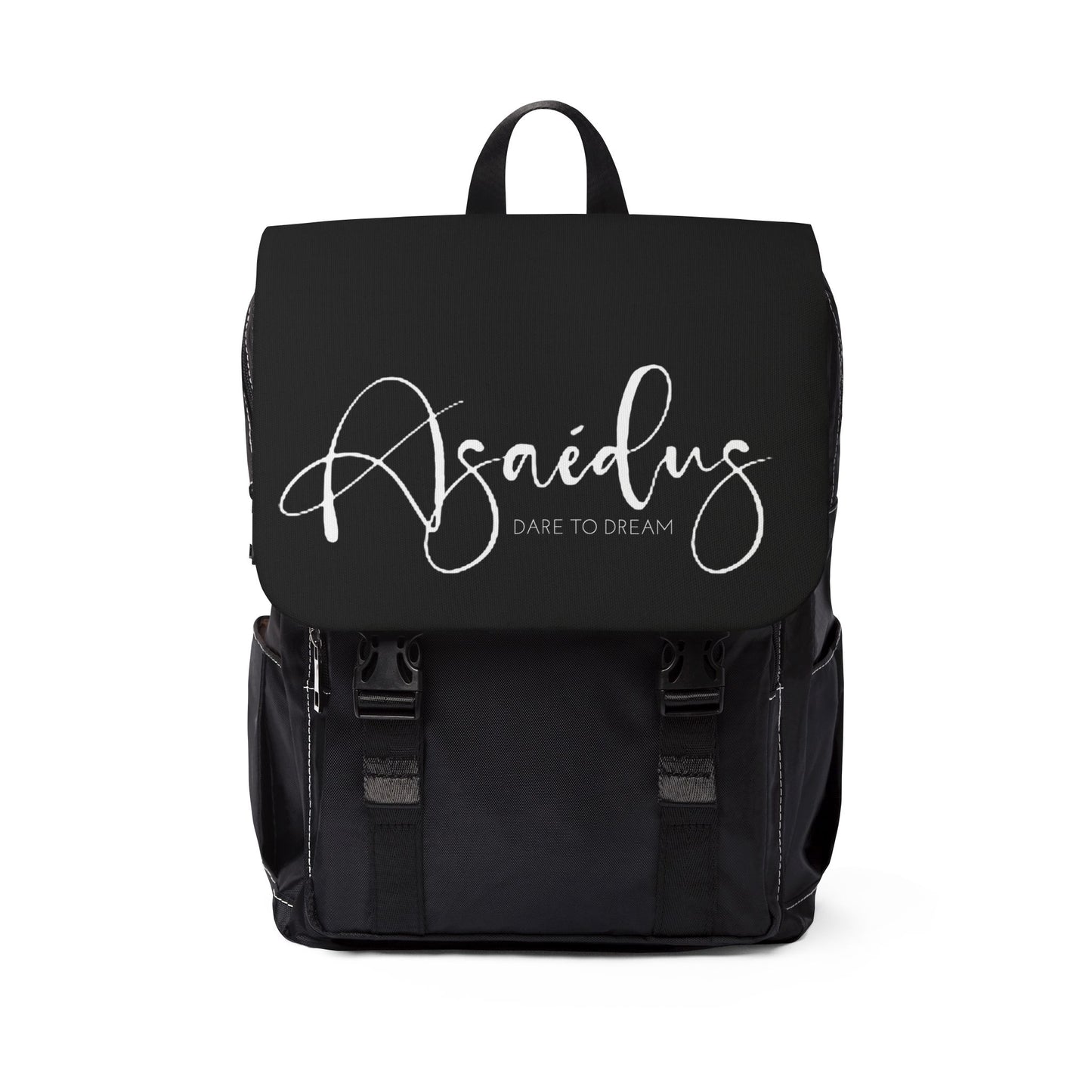 Asaedus script logo Backpack | Personalized name monogram pack
