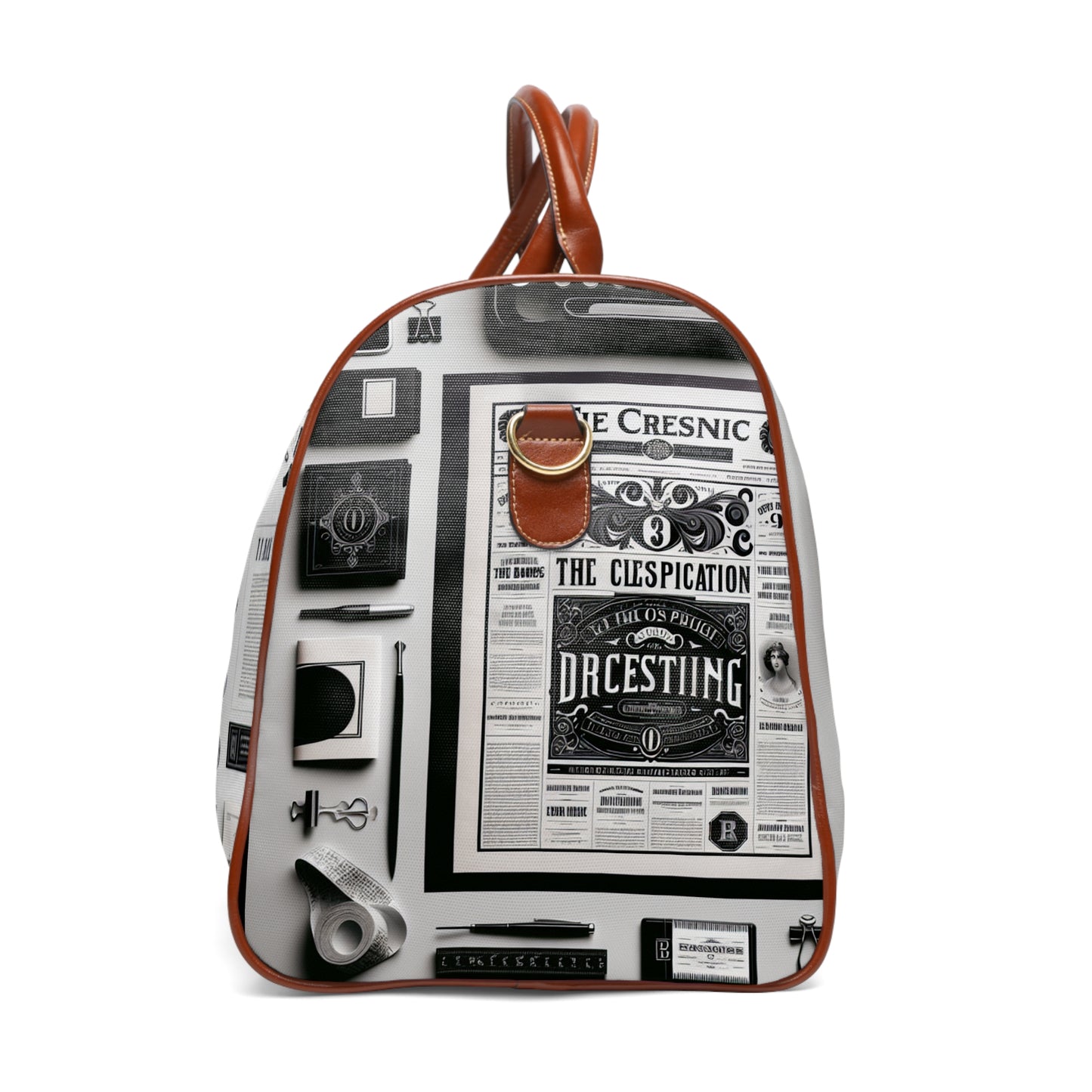 Newspaper Travel Bag