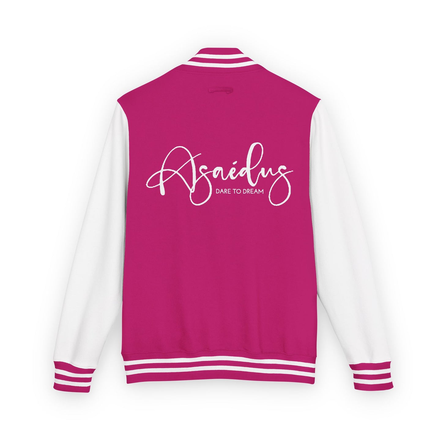 Letterman Jacket — "Asailous" Script Logo Varsity Jacket
