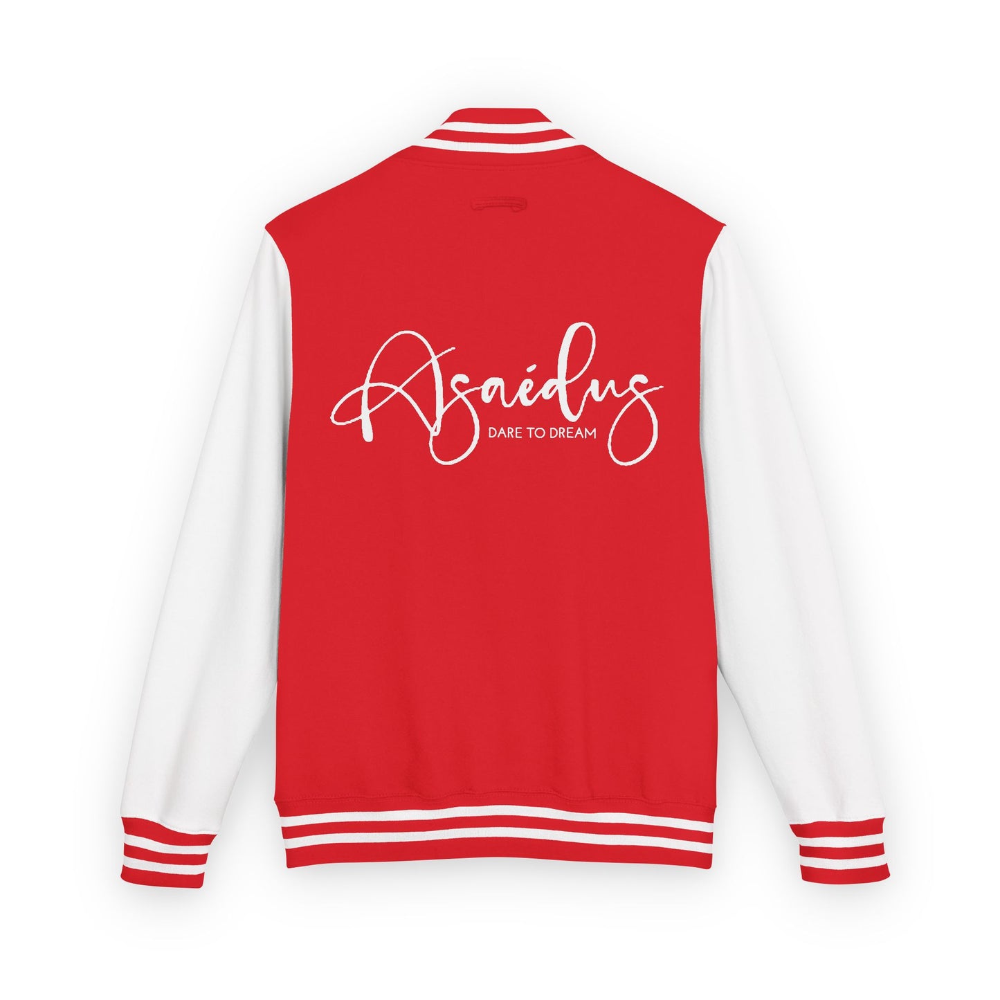 Letterman Jacket — "Asailous" Script Logo Varsity Jacket