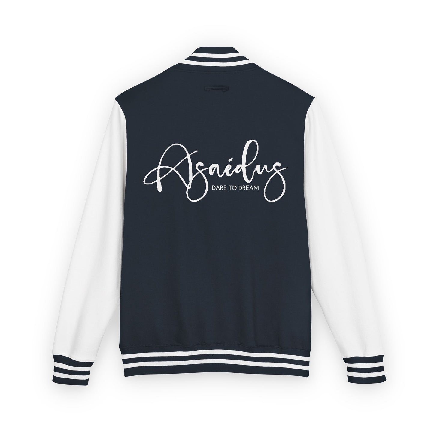 Letterman Jacket — "Asailous" Script Logo Varsity Jacket