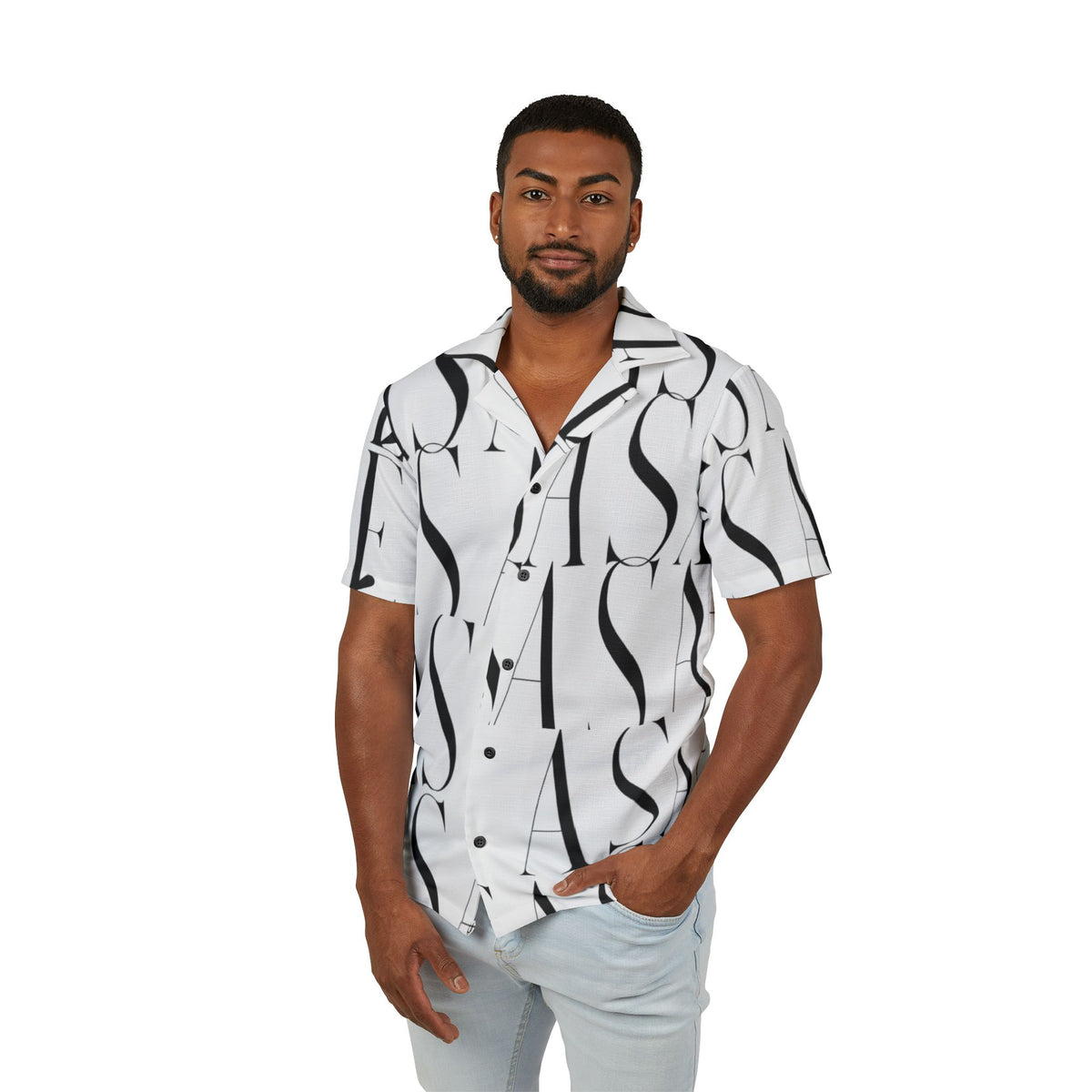Linen mens shirt