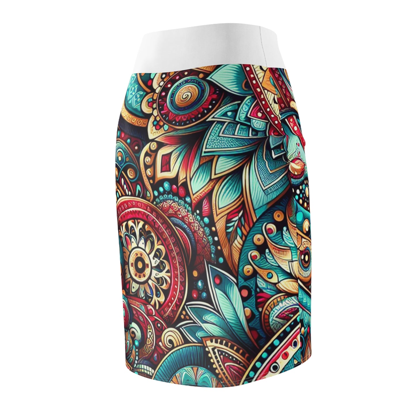 Stylish ankara pencil skirt