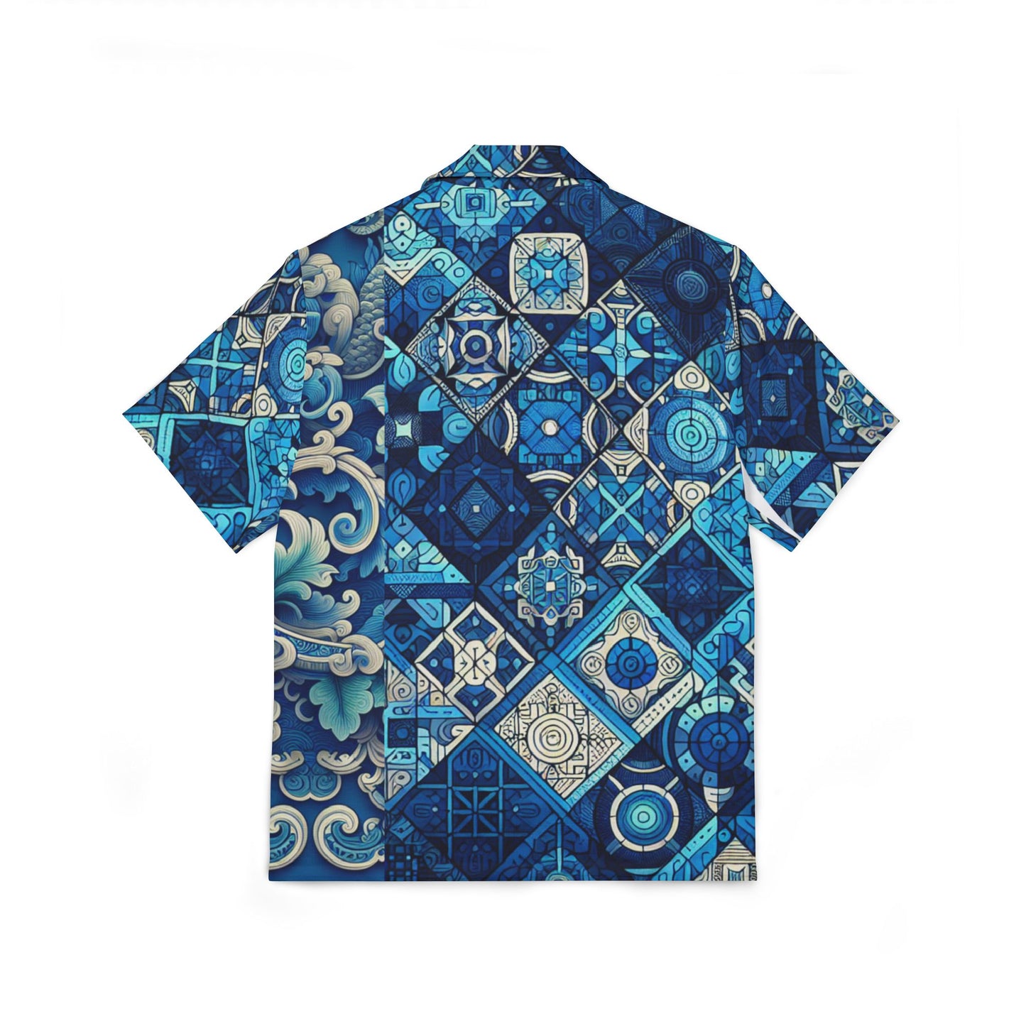 T-Shirt for Creative Minds - Men's Hawaiian Camp Shirt Design