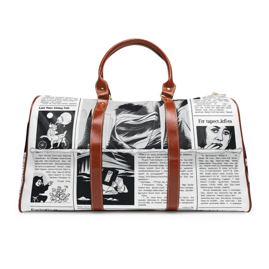 Newspaper Travel Bag