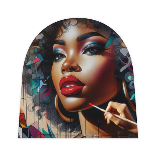 Graphic beanie