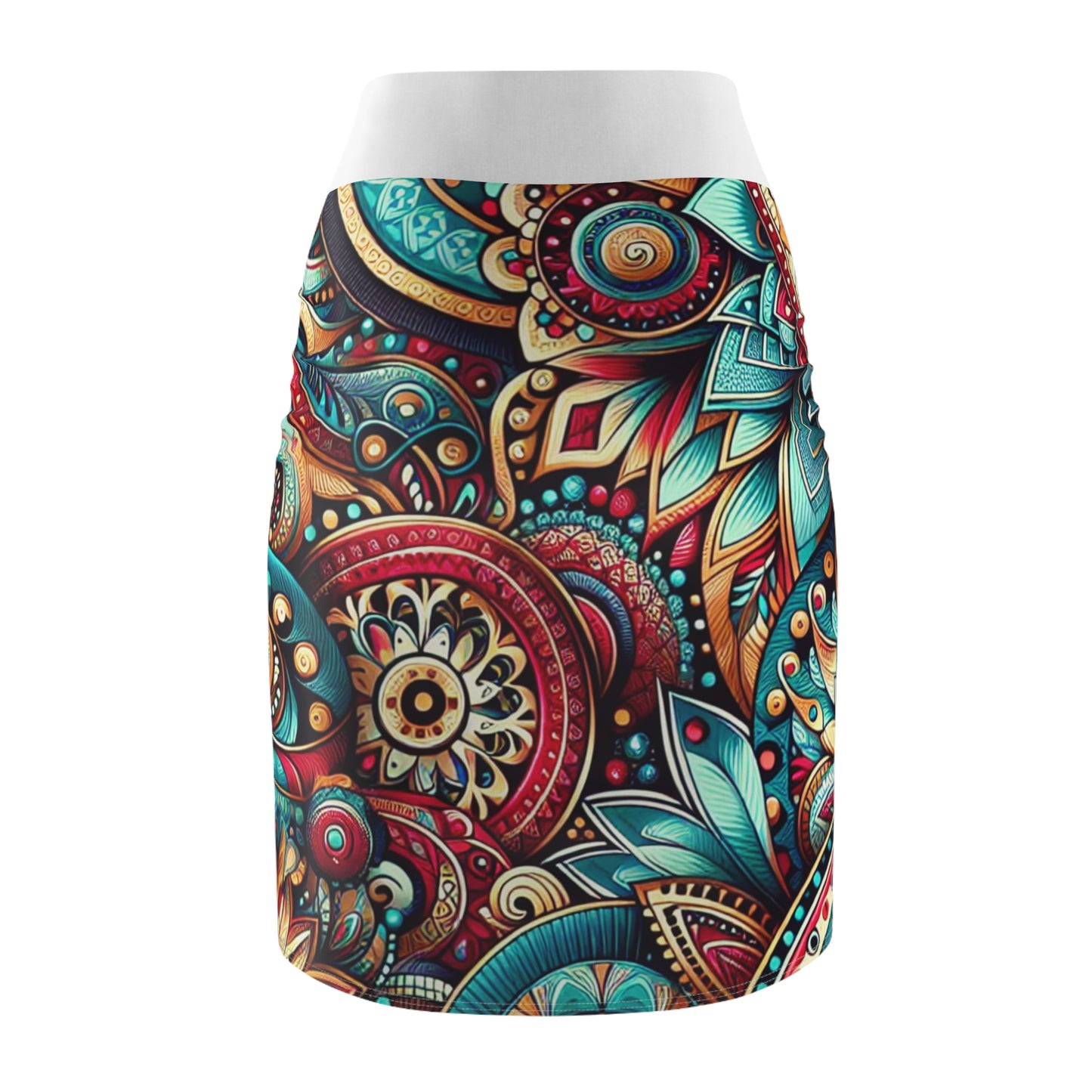 Stylish ankara pencil skirt