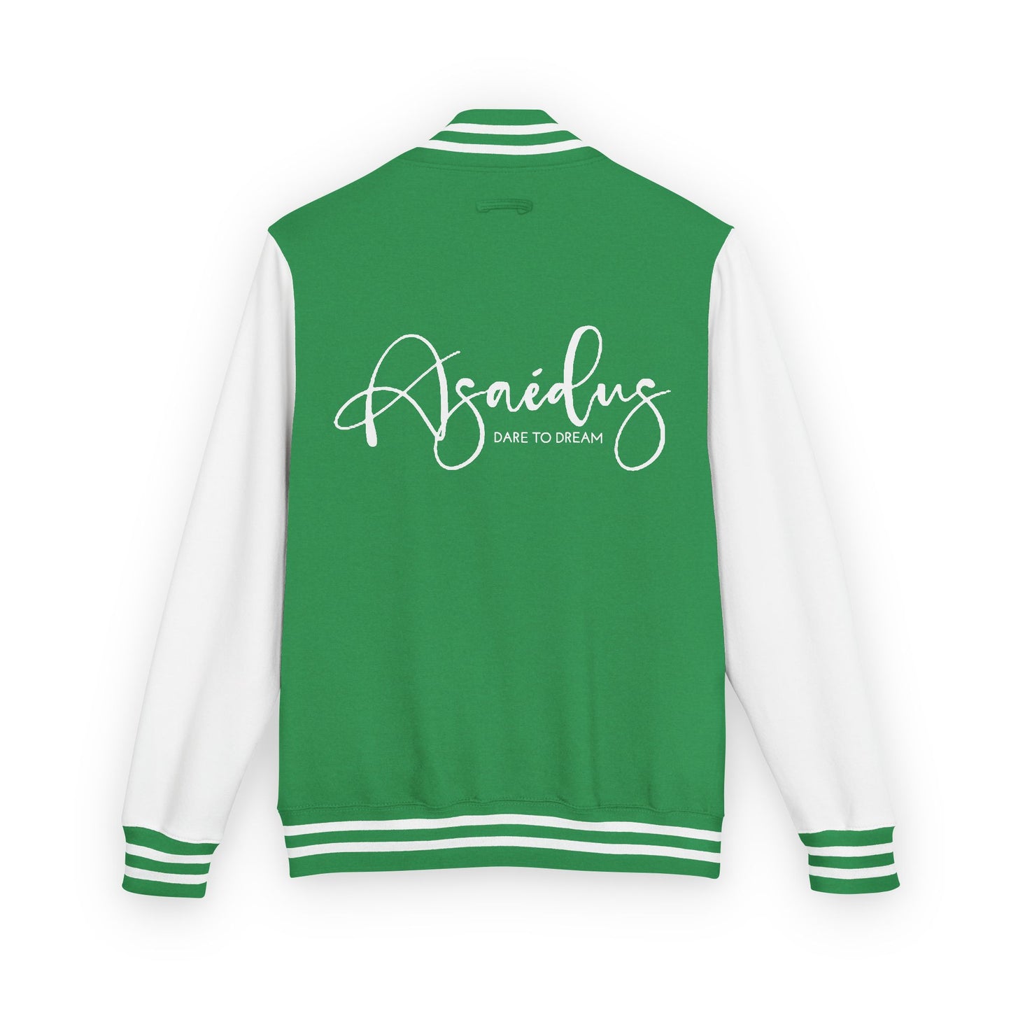 Letterman Jacket — "Asailous" Script Logo Varsity Jacket
