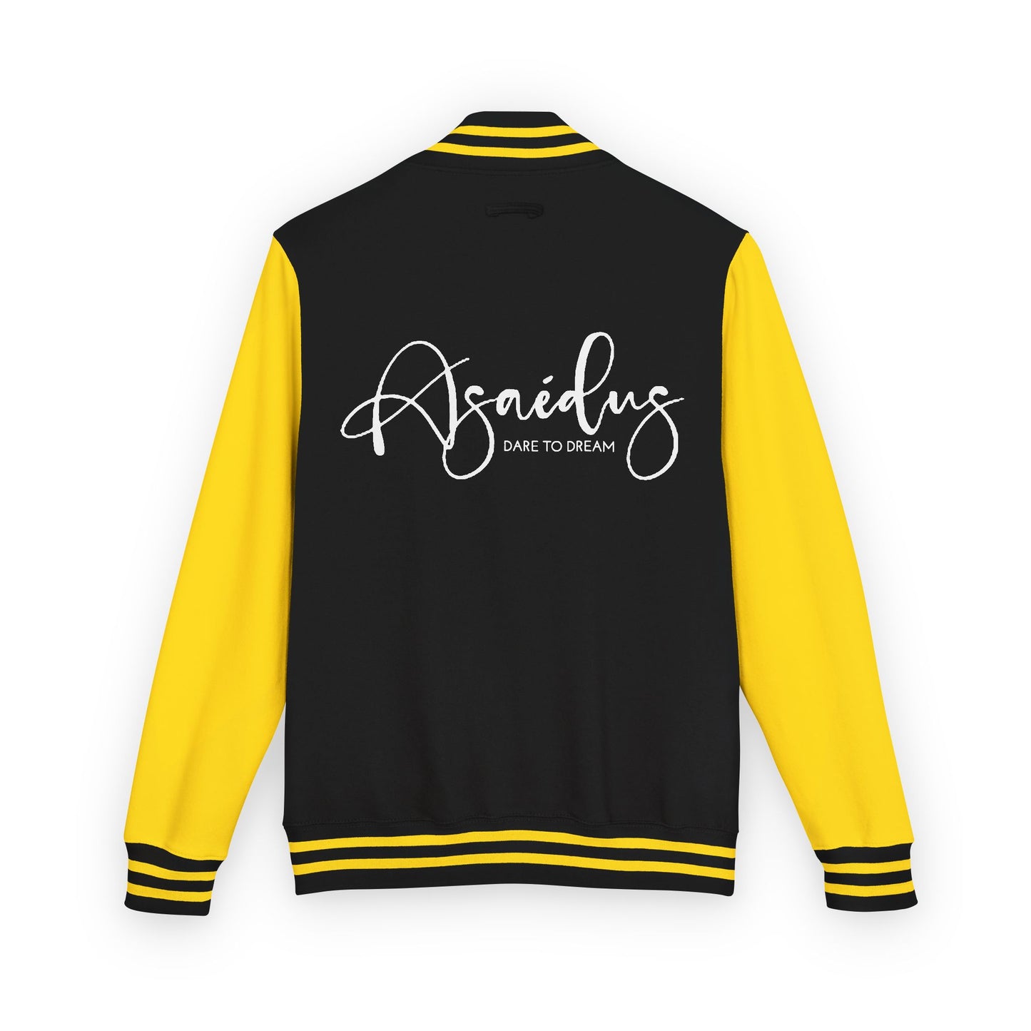 Letterman Jacket — "Asailous" Script Logo Varsity Jacket