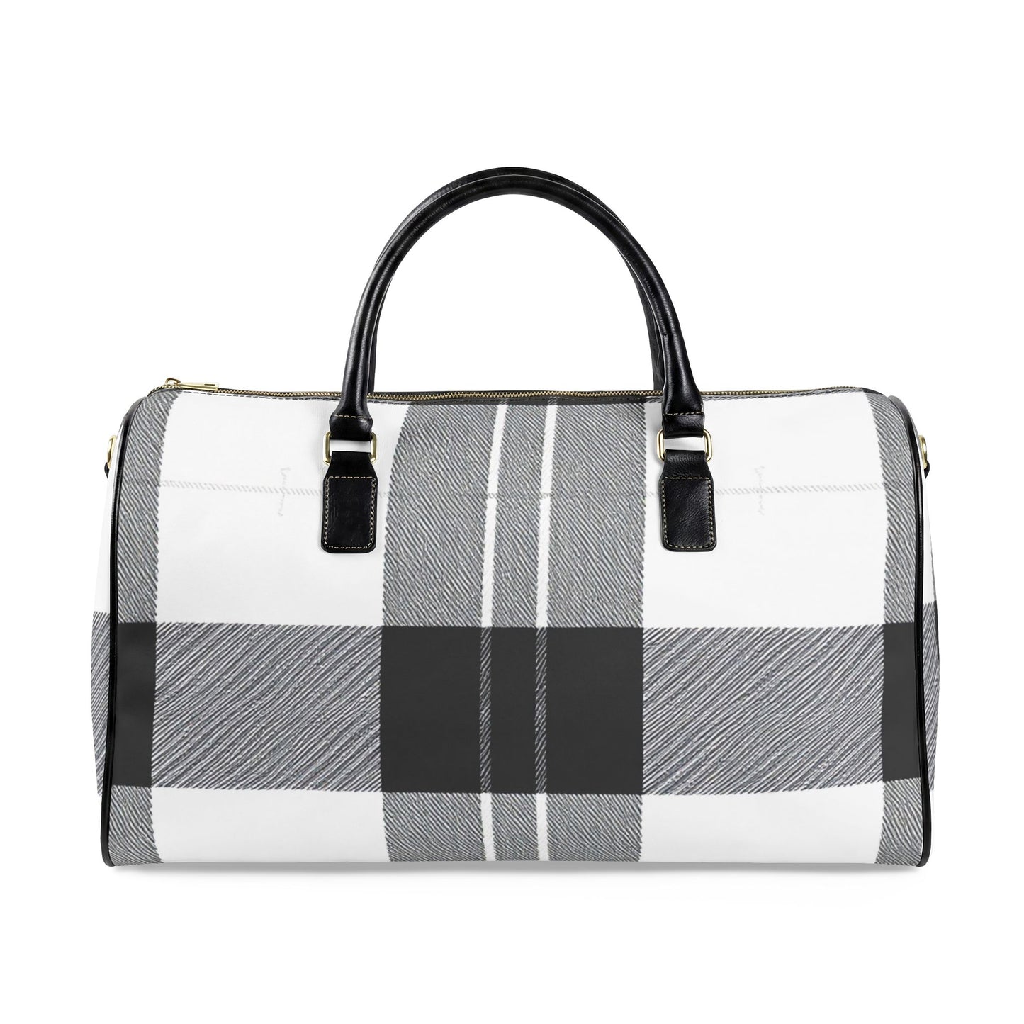 Checked Travel Bag