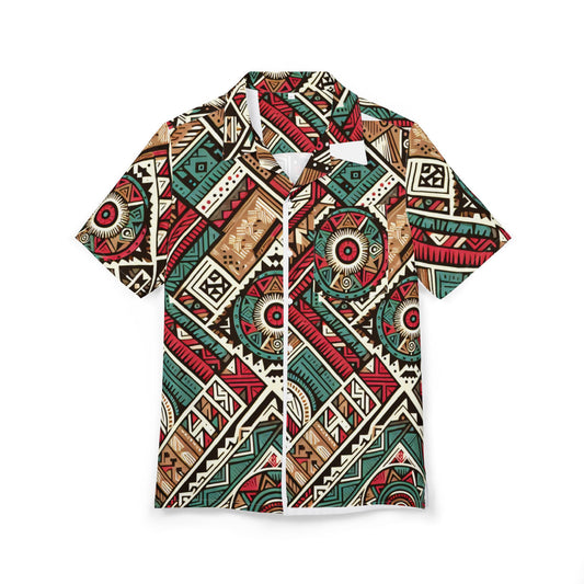 Unisex Hawaiian Button-Down Shirt (AOP)