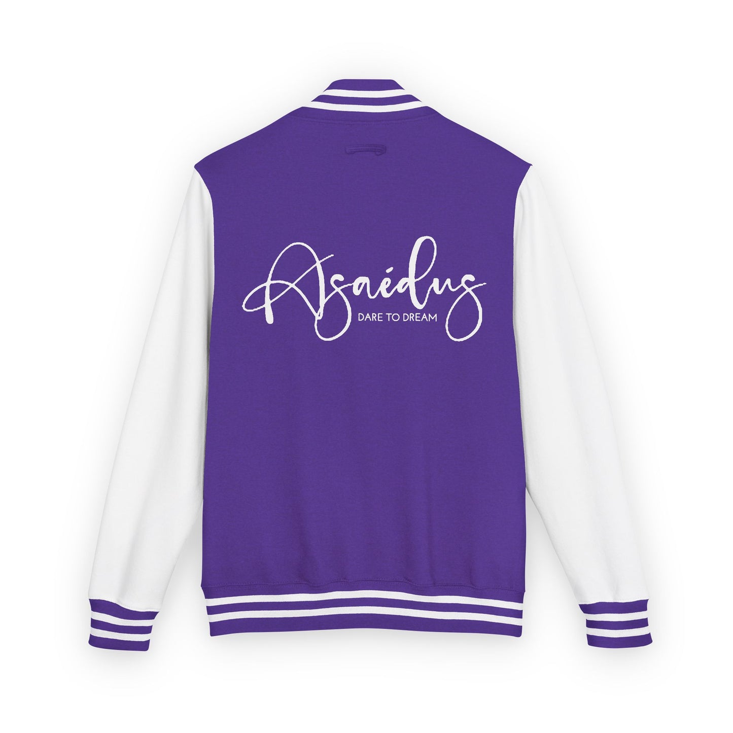 Letterman Jacket — "Asailous" Script Logo Varsity Jacket