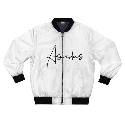 Artsy text  Bomber Jacket