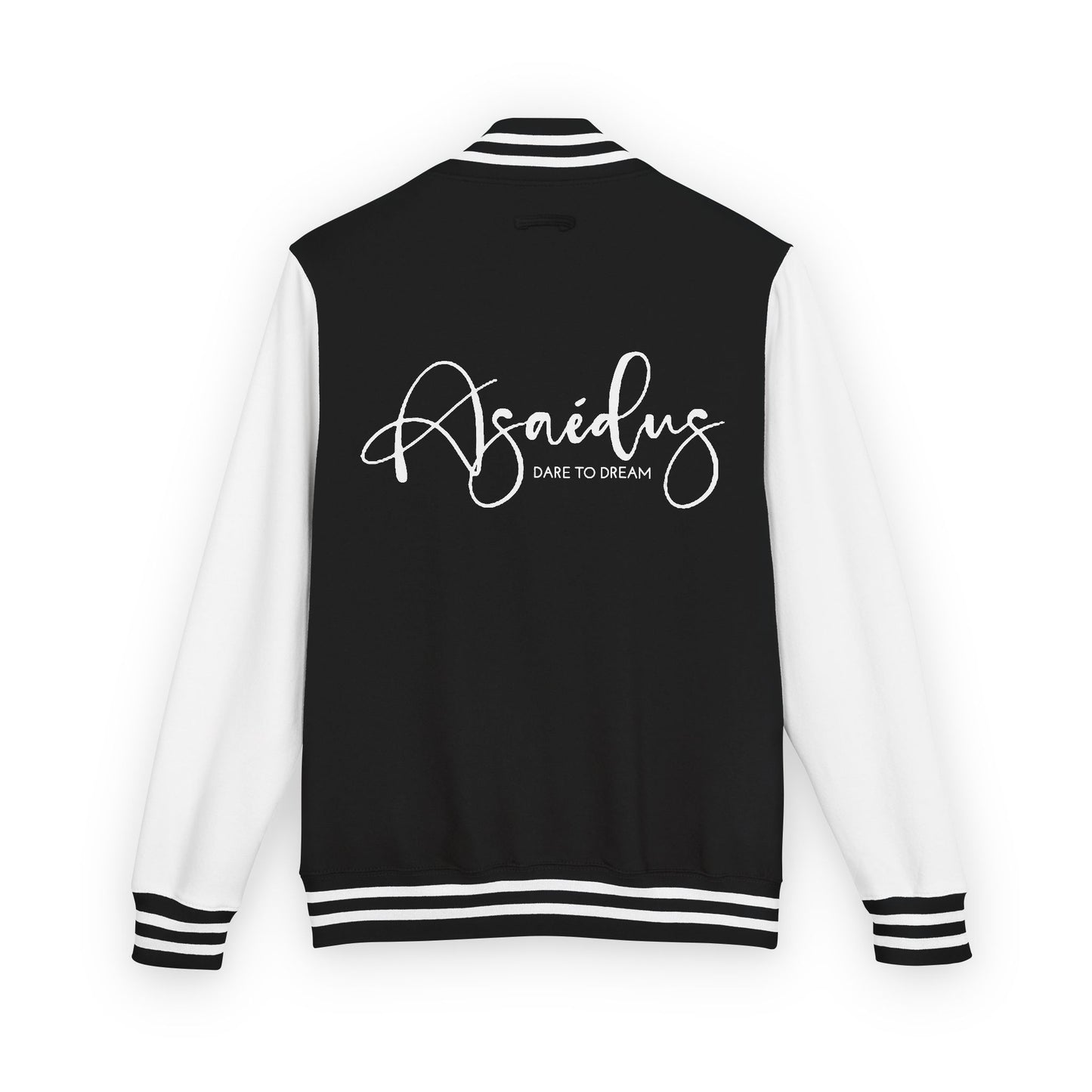 Letterman Jacket — "Asailous" Script Logo Varsity Jacket