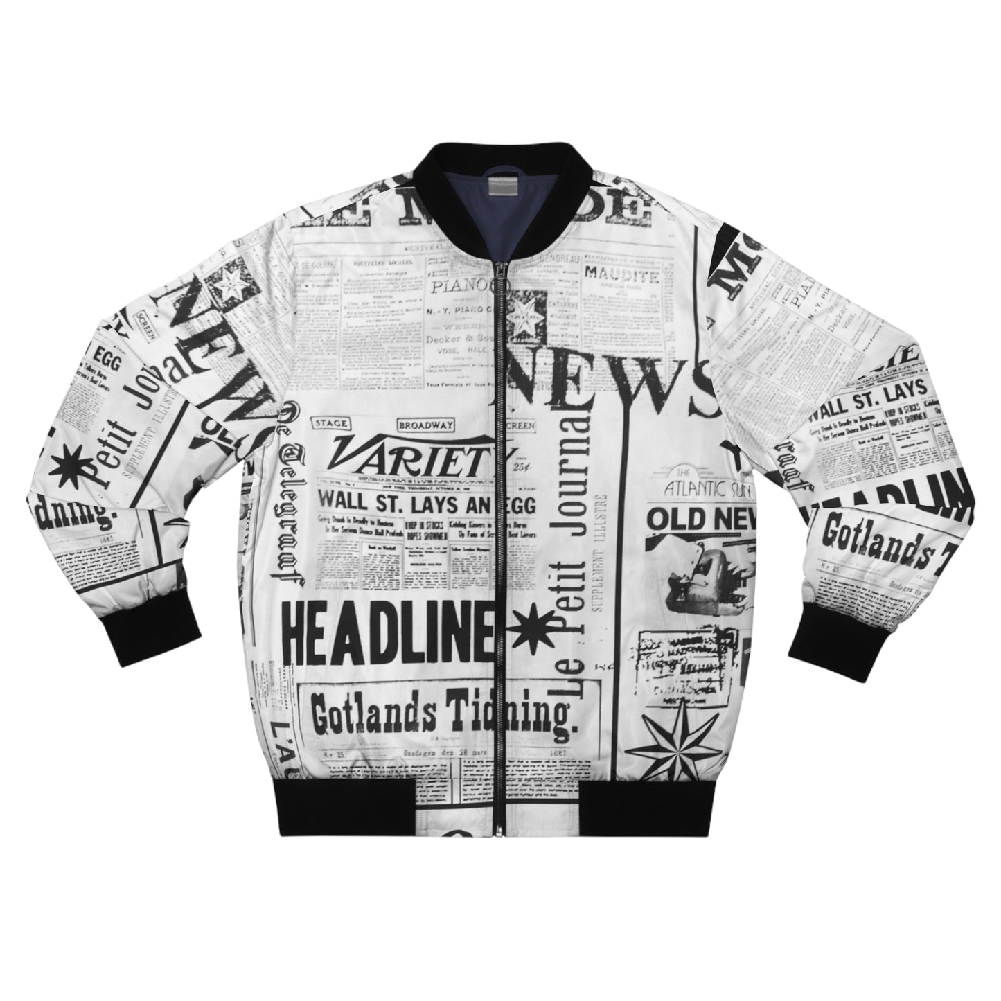 Artsy Bomber Jacket